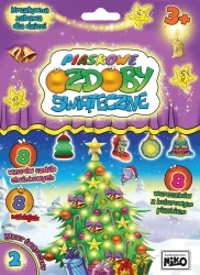 Piaskowe ozdoby świąteczne. Pakiet nr 2 - praca zbiorowa