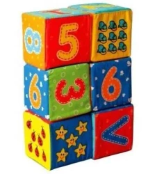 Miękkie kostki - zestaw klocków MC090601-03 - Aston Active