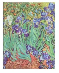 Notatnik linia Van Gogh's Irises ultra - Paperblanks