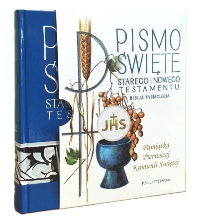 Pismo Święte ST i NT Pamiątka I Komunii Świętej - praca zbiorowa