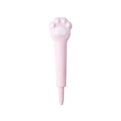 Długopis żelowy Łapka kota niebieski (36szt) - Squishy