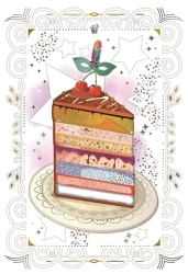 Karnet 12x18 cm B-BD 502 097 + koperta Ciacho - DaVinci