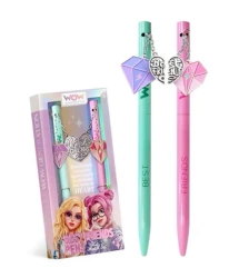 Długopis dla przyjaciółek WOW 2szt - Kids Euroswan