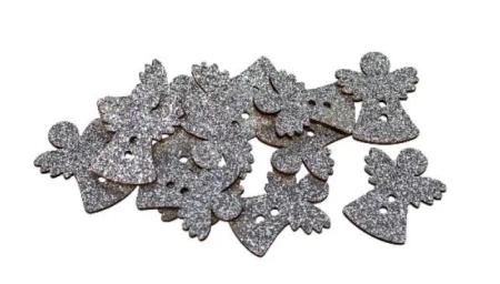 Aniołki drewniane 12szt - Brewis