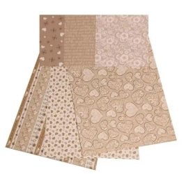 Karton obustronny 300g 24x34cm 3 akr MIX - Galeria Hobby