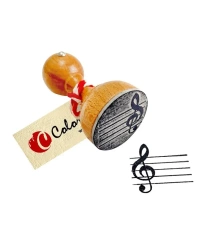 Stempel do nauki nut w kluczu wiolinowym - Colorado