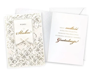 Karnet Ślub - Kukartka