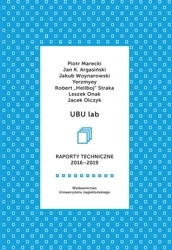 UBU lab. Raporty techniczne 2016-2019 - Opracowanie zbiorowe