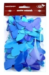 Motyle tonacja niebieska 52szt - Galeria Hobby