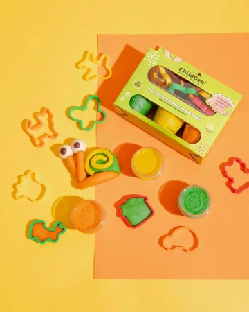 Zestaw kreatywny Mały Artysta naturalna ciastolina - ChildGen (GEN OYUNCAK SANAYİ TİCARET A.Ş.)