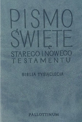 Biblia Tysiąclecia - oazowa, ekoskóra - praca zbiorowa