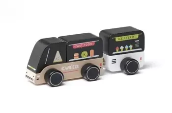 Food truck drewniany - Cubika