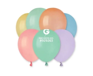Balony pastelowe mix Macaron 100szt - Godan