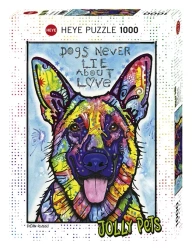 Puzzle Heye. 1000 elementów. Jolly Pets. Pies, Dean Russo