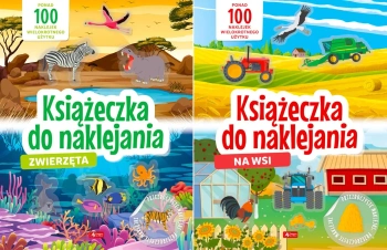 Zwierzęta Pojazdy W mieście Na wsi 4 książeczki - opracowanie zbiorowe