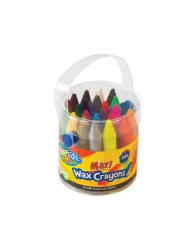 Kredki świecowe Colorino Kids wiaderko maxi 24 kolory - PATIO