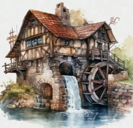 Diamentowa Mozaika Dom młynarza NO-2000156 - Norimpex