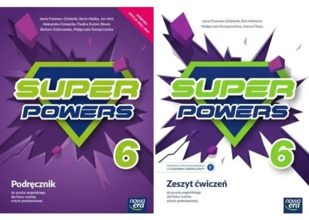 Super Powers 6 Podręcznik + ćwiczenia Nowa Era - Jayne Freeman-Zolotenki, Jonathan Hird