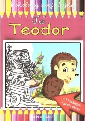 Jeż Teodor - kolorowanka - Dorota Kozioł