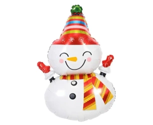 Balon foliowy Bałwanek 81x46cm - Godan