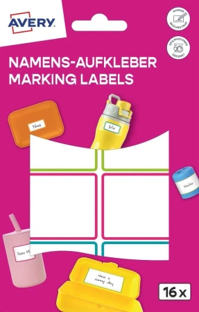 Naklejki do oznaczania - 48x34mm 16 naklejek - Zdesign