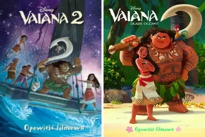 Pakiet: Vaiana Skarb oceanu / Vaiana 2 Disney - Suzanne Francis