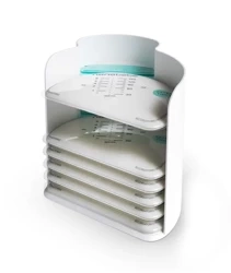 Torebki do przechowywania mleka matki/pokarmu - 25 szt. + organizer