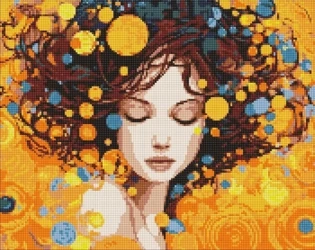 Diamentowa mozaika - Portret elegancji 40x50cm - Ideyka