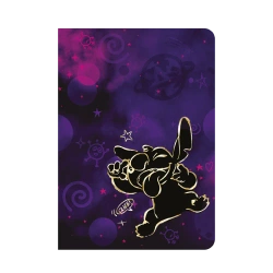 Zeszyt A5 32k. 3 linie kolor Disney Gold Stitch wzór 2 - PATIO