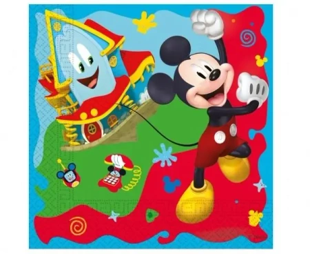 Serwetki papierowe Mickey 33x33cm 20szt - Godan