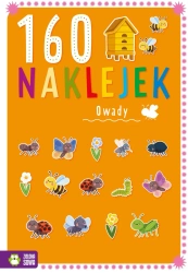160 naklejek. Owady - Justyna Zalewska
