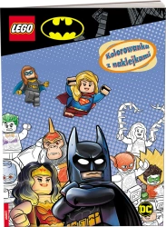 Lego DC comics Kolorowanka z naklejkami NA-6451 - opracowanie zbiorowe