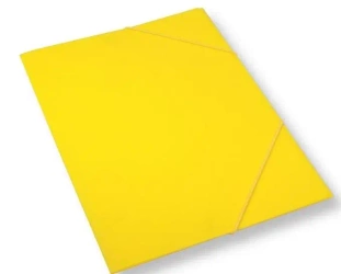 Teczka A4 z gumką żółta - Penword