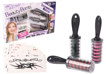 Akademia mody tatuaże z kolorowymi włosami - Pro Kids