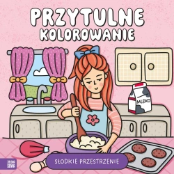 Przytulne kolorowanie. Słodkie przestrzenie - Agnieszka Matz