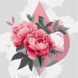 Malowanie po numerach - Geometryczne kształty - Ideyka