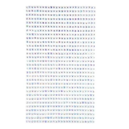 Kryształki samoprzylepne opalescent 3mm 806szt - Dalprint dpCraft