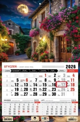 Kalendarz 2026 jednodzielny romantico - Pan Kalendarzyk