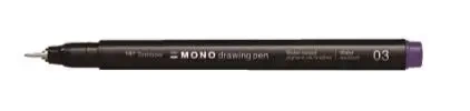 Cienkopis mono drawing 0,35mm fioletowy - Tombow