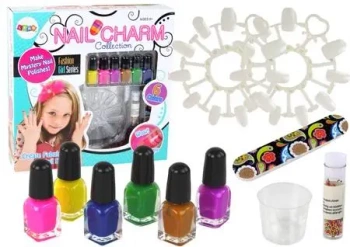 Zestaw do malowania paznokci - Leantoys