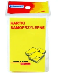 Karteczki samoprzylepne 76x51mm 100szt - Schemat