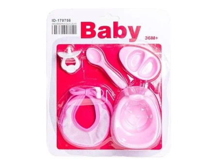 Zestaw dla lalek nocnik akcesoria do karmienia - ADAR