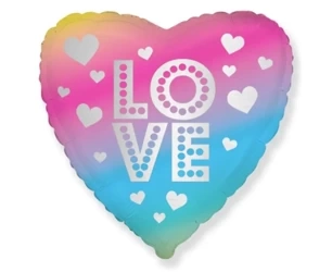 Balon foliowy Love 46x48cm - Godan