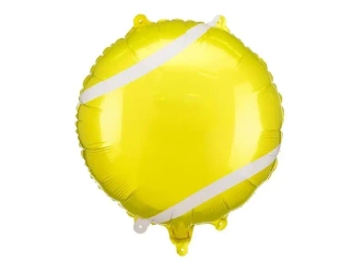 Balon foliowy Piłka tenisowa 35x35cm - PartyDeco