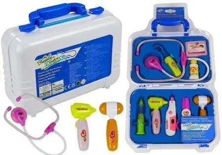 Zestaw lekarski walizka z akcesoriami dla lekarza - Leantoys