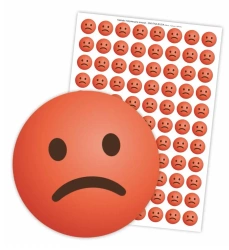 Naklejki motywacyjne - Smutna Buzia 88 szt. - LearnHow