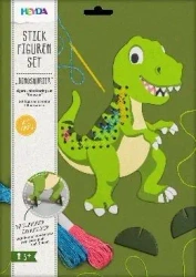 Zestaw do szycia - Dinozaur - Heyda