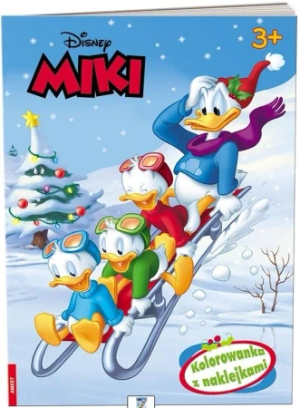 Miki. Kolorowanka z Naklejkami - praca zbiorowa