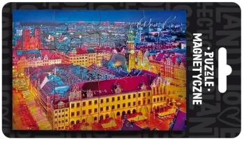 Magnes puzzle Wrocław ILP-MAG-PUZZ-WR-01 - Pan Dragon
