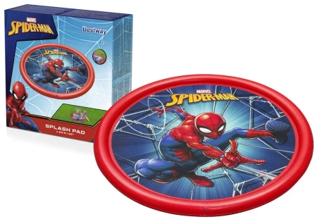 Dmuchany brodzik Mata Z Fontanną Spider-man 165cm - Bestway